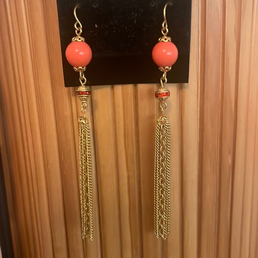 WHBM Fringe Earrings